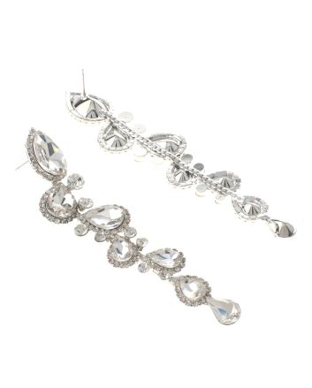 Rhinestone Post Earrings