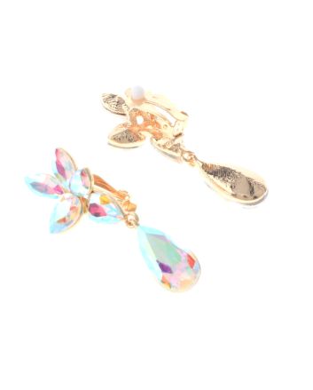 Crystal Clip-On Earrings