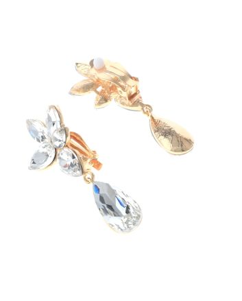 Crystal Clip-On Earrings