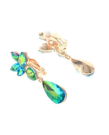 Crystal Clip-On Earrings