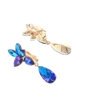 Crystal Clip-On Earrings