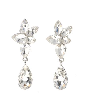 Crystal Clip-On Earrings