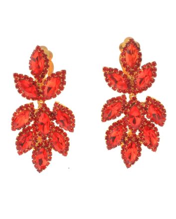 Crystal Clip-On Earrings 