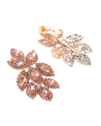Crystal Clip-On Earrings 