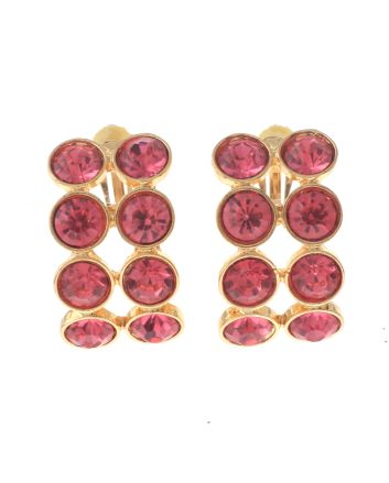 Crystal Clip-On Earrings 