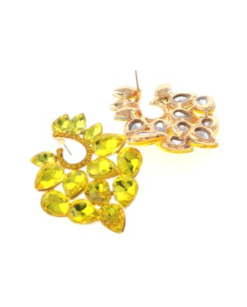 Rhinestone Drop Post Earrings