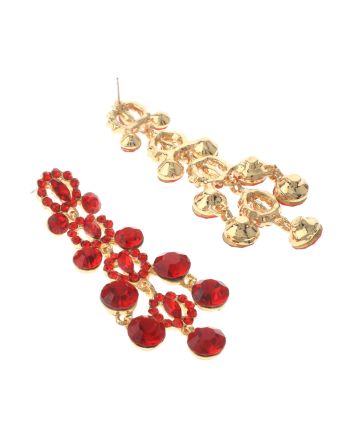 Crystal Post Earrings