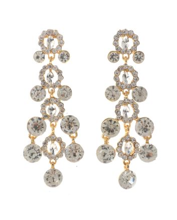 Crystal Post Earrings