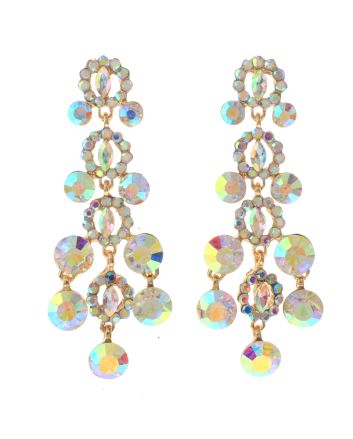 Crystal Post Earrings