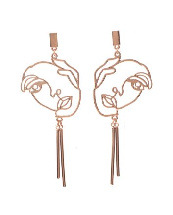 Fashion Metal Post Earrings