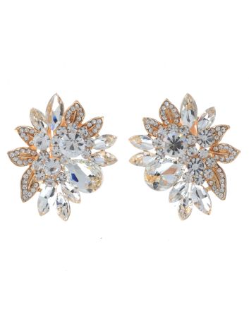 Crystal Clip-On Earrings