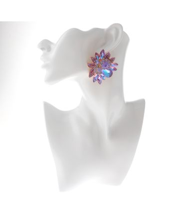 Crystal Clip-On Earrings