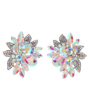 Crystal Clip-On Earrings