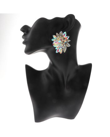Crystal Clip-On Earrings