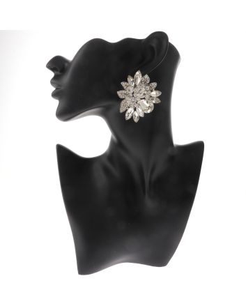 Crystal Clip-On Earrings