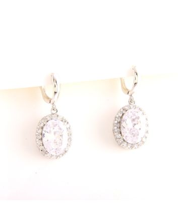 Fashion Cubic Zirconia Post Earrings