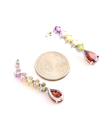 Fashion Cubic Zirconia Post Earrings