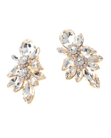 Crystal Clip-On Earrings