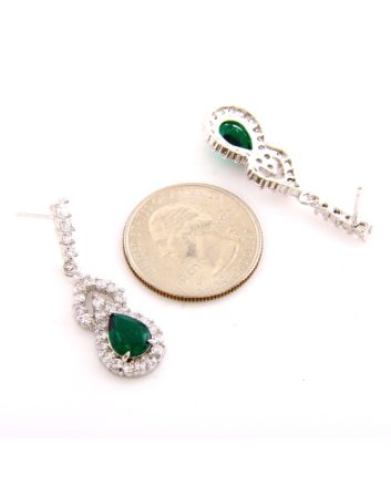 Fashion Cubic Zirconia Post Earrings