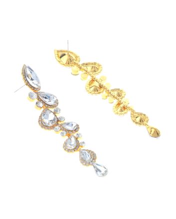Rhinestone Post Earrings