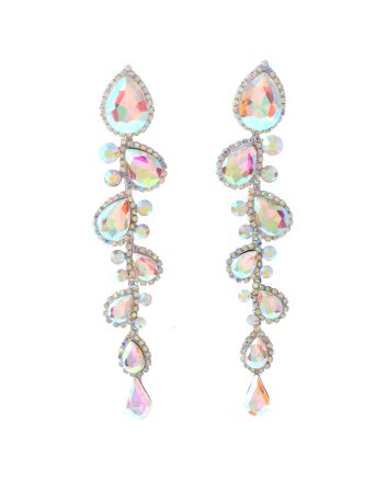 Rhinestone Post Earrings