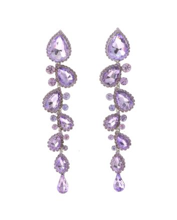 Rhinestone Post Earrings