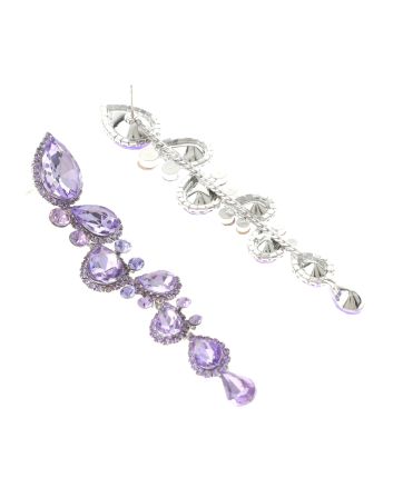 Rhinestone Post Earrings