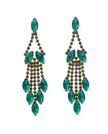 Crystal Chandelier Post Earrings