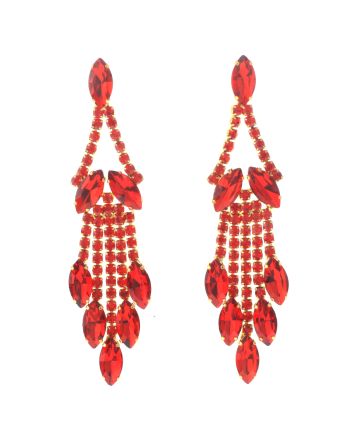 Crystal Chandelier Post Earrings