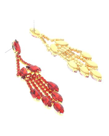 Crystal Chandelier Post Earrings