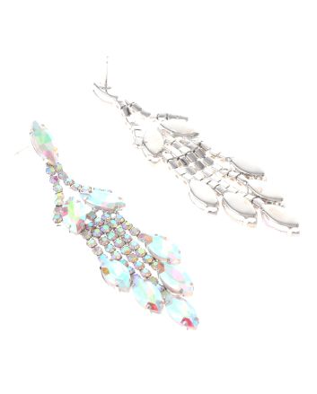 Crystal Chandelier Post Earrings