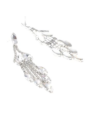 Crystal Chandelier Post Earrings