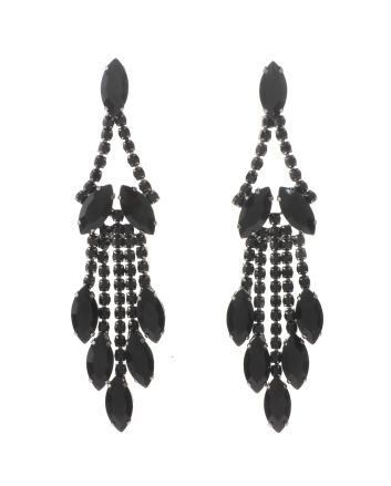 Crystal Chandelier Post Earrings