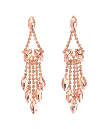 Crystal Chandelier Post Earrings
