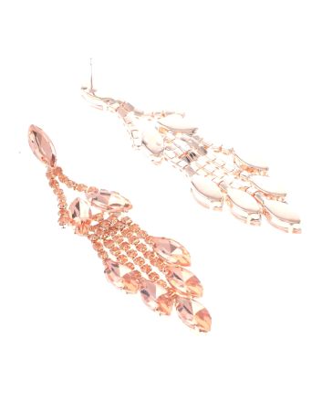 Crystal Chandelier Post Earrings