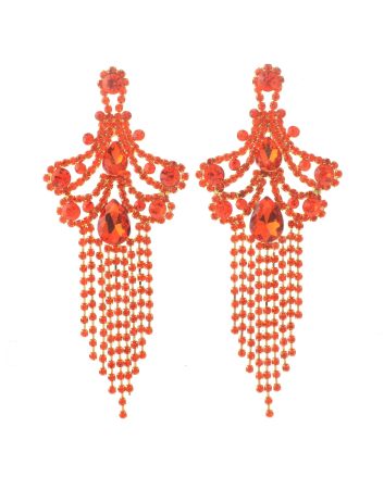 Crystal Chandelier Post Earrings