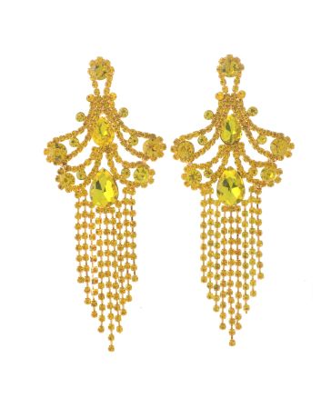 Crystal Chandelier Post Earrings