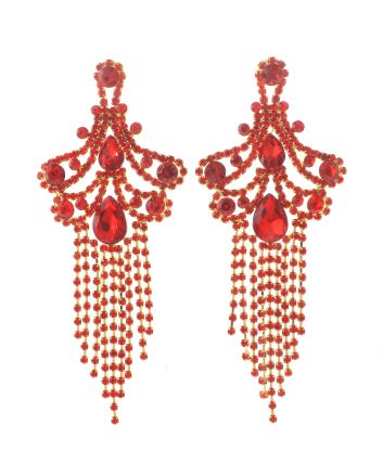 Crystal Chandelier Post Earrings