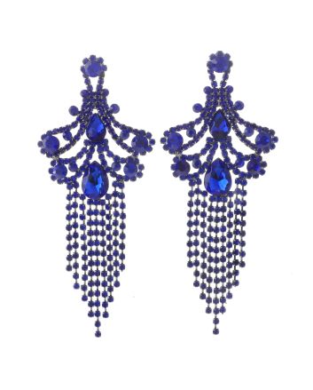 Crystal Chandelier Post Earrings