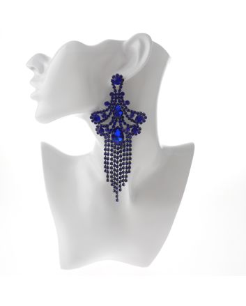 Crystal Chandelier Post Earrings