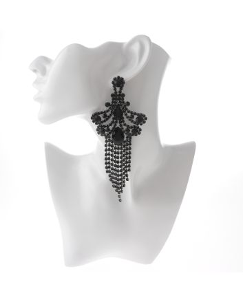 Crystal Chandelier Post Earrings