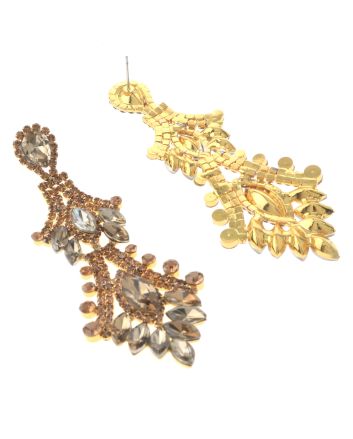 Crystal Rhinestone Drop Earrings