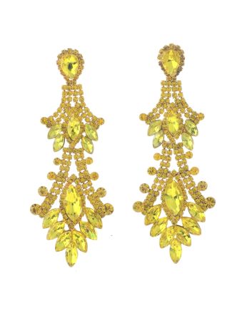 Crystal Rhinestone Drop Earrings