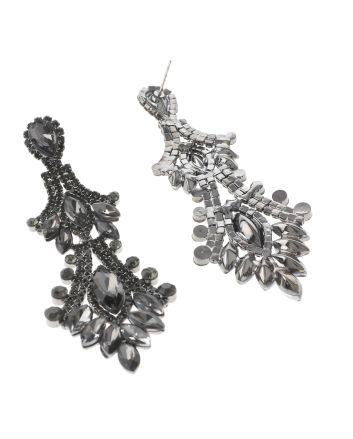 Crystal Rhinestone Drop Earrings