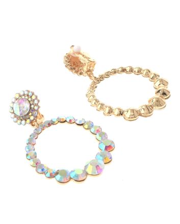 Crystal Clip-On Earrings