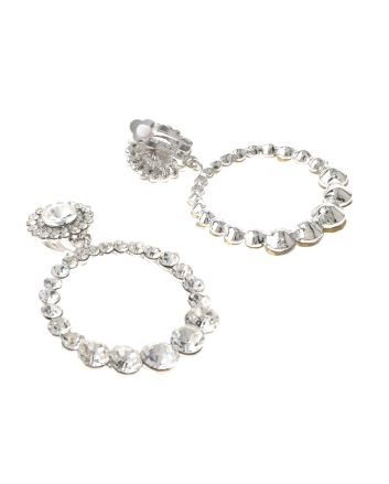 Crystal Clip-On Earrings