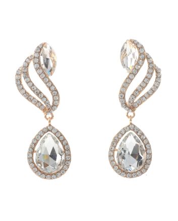 Crystal Post Earrings