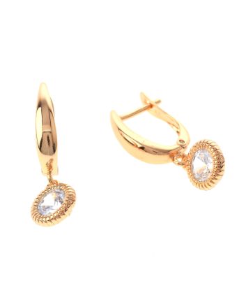 Gold Plated Drop Earrings