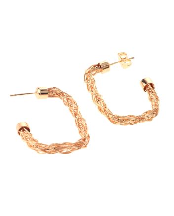 Gold Plated Hoop Earrings