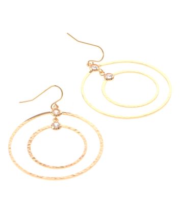 Gold Plated Drop Earrings